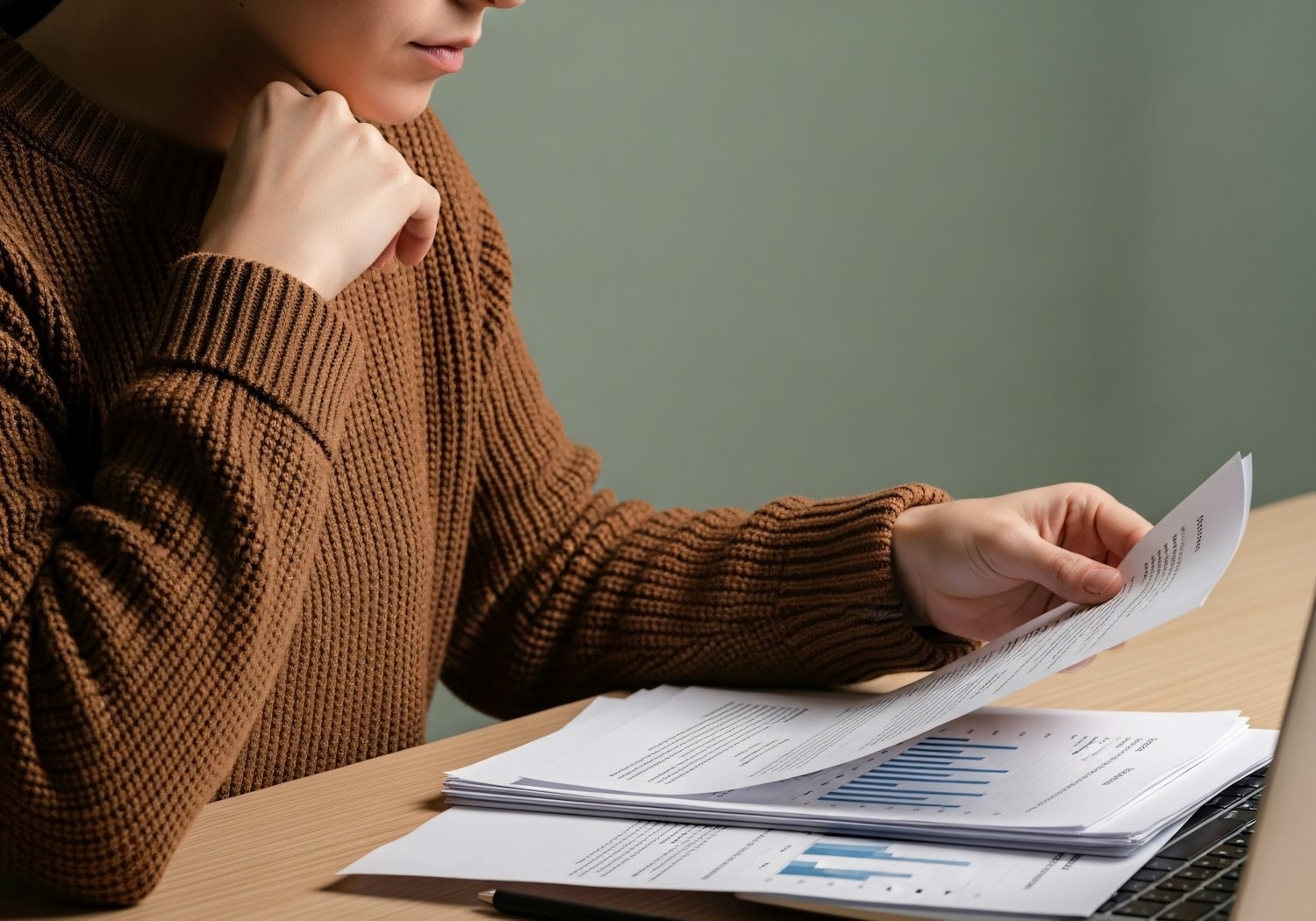 A person effectively integrates sales reports and CAGR analysis into their daily routine for continuous performance monitoring.